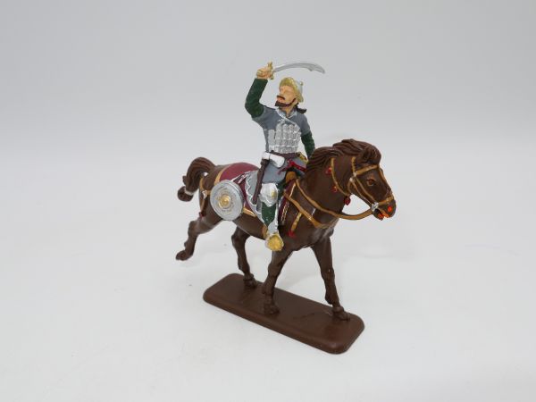 Mongolian horseman with sabre