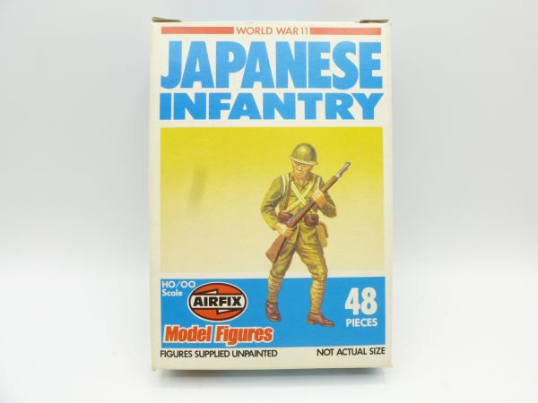 Airfix 1:72 WW II Jap. Infantry, No. 01718-7 - orig. packaging, figures loose