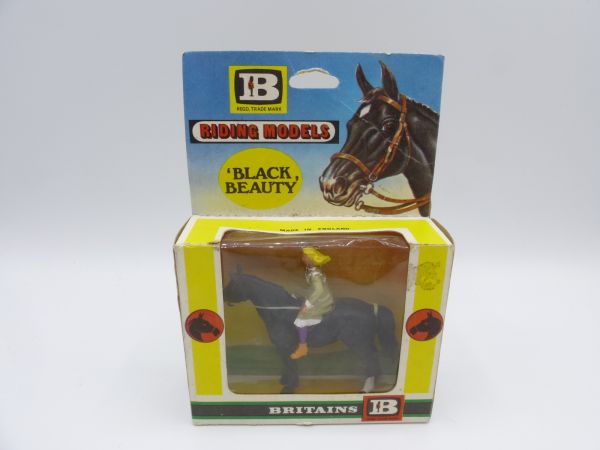 Britains Black Beauty No. 2001 - orig. packaging, 1974, rare, top condition, box s. photos