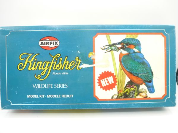 Airfix Wildlife Series: Kingfisher Model Kit Series 4, No. 04831-8