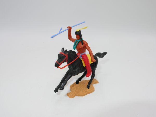 Timpo Toys Indianer reitend mit Speer