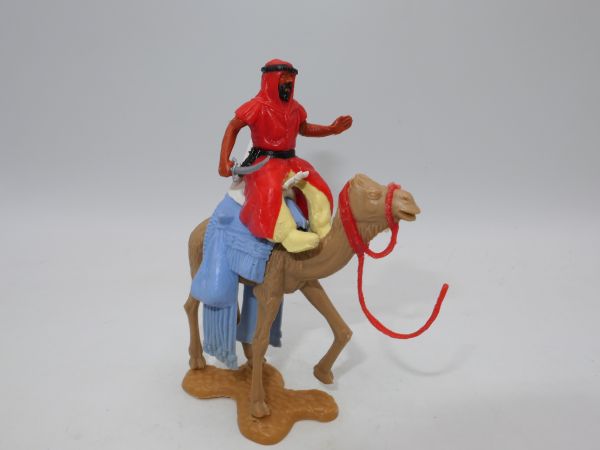 Timpo Toys Camel rider, red, light yellow inner trousers