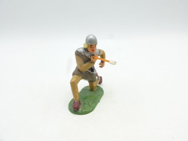 Modification 7 cm Norman kneeling, hit by arrow in chest