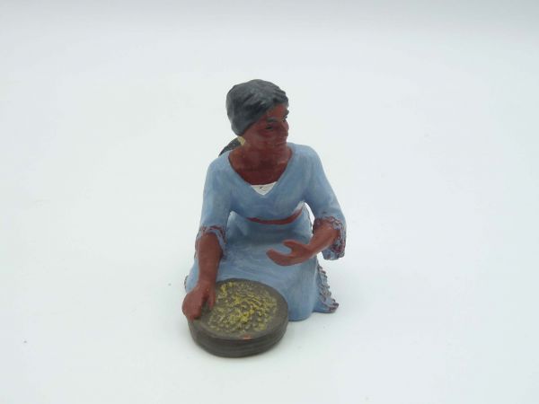 Preiser 7 cm Indian woman with bowl, No. 6832 - brand new