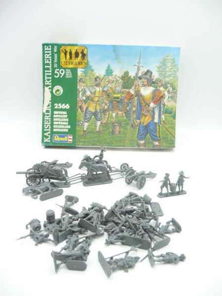 Revell 1:72 Imperial Artillery (30 Years War), No. 2566 - orig. packaging, loose, complete