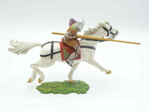 Preiser 7 cm Normanne mit Lanze zu Pferd, Nr. 8855