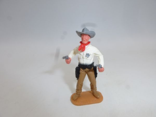 Timpo Toys Sheriff standing, white