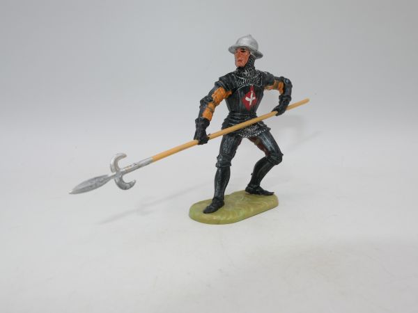 Elastolin 7 cm Knight defending, No. 8936, painting 2