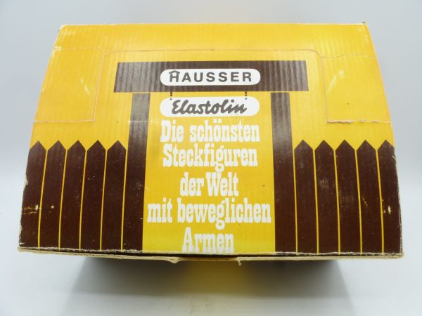 Elastolin 5,4 cm Schüttbox / Händlerbox mit 3 Nordstaatlern reitend