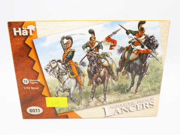 HäT 1:72 Nap. French Lancers, No. 8011 - orig. packaging, on cast