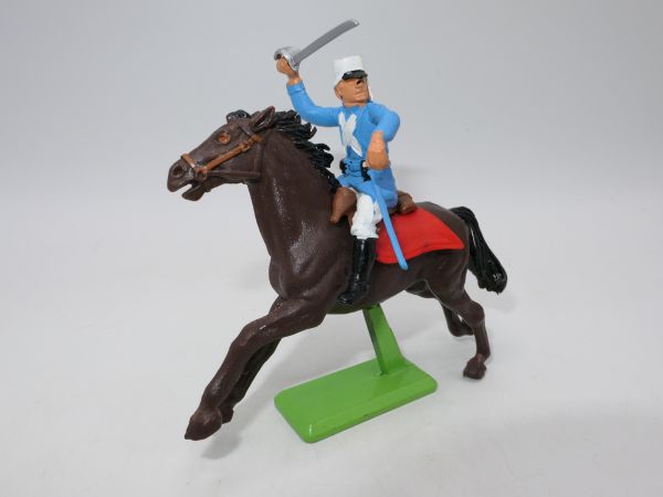 Britains Deetail Foreign legionnaire on horseback, sabre in front of his head