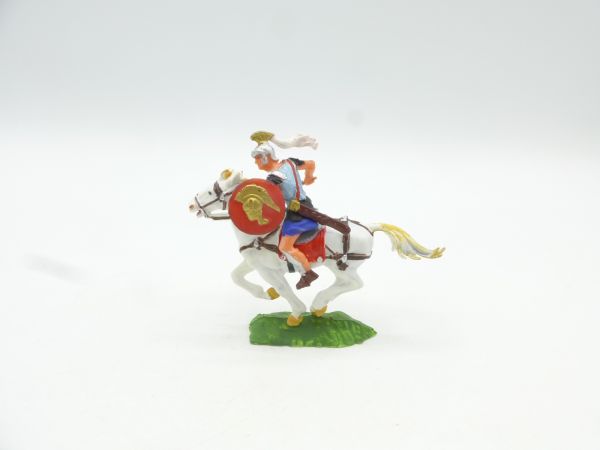 Elastolin 4 cm Master on horseback with sword, No. 8450