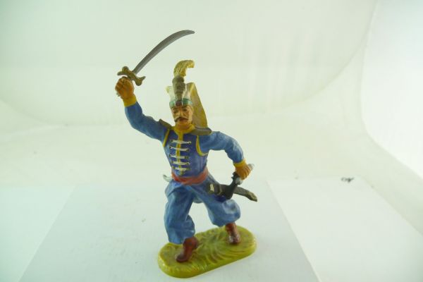 Elastolin 7 cm Janissary with sabre, No. 9110, painting 2 - great figure