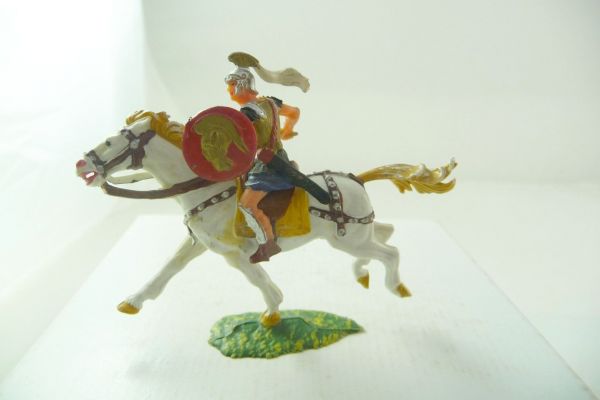 Elastolin 4 cm Master on horseback with sword, No. 8450 - great painting