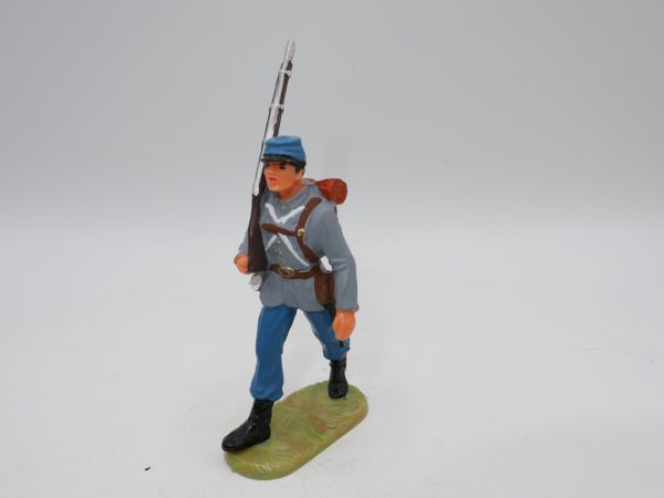 Elastolin 7 cm Südstaaten: Soldat im Marsch, Nr. 9181