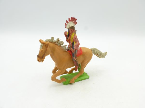 Britains Deetail Indian riding with bow - top condition
