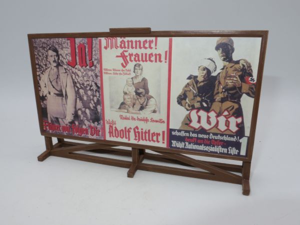 King & Country Leibstandarte: Nazi Billboard, Nr. LAH 134