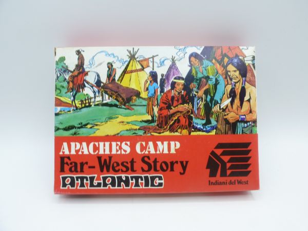 Atlantic 1:72 Far West Story "Apaches Camp", Nr. 1106 - 38 Teile