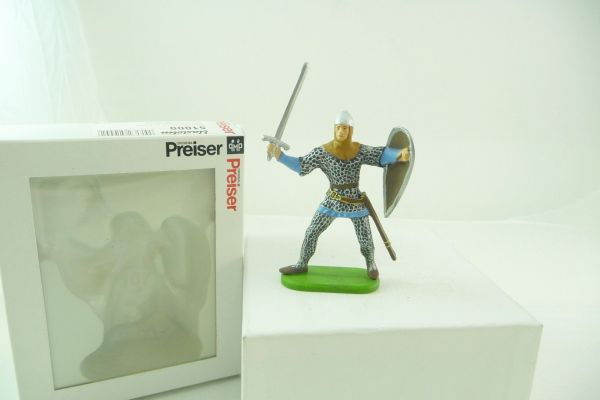 Preiser 7 cm Bayeux Norman with sword - orig. packaging, brand new