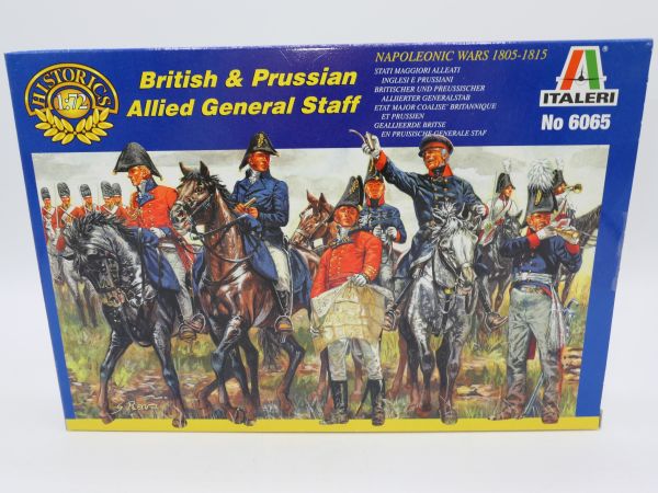 Italeri 1:72 British & Prussian Allied General Staff, No. 6065 - OPV, sealed box