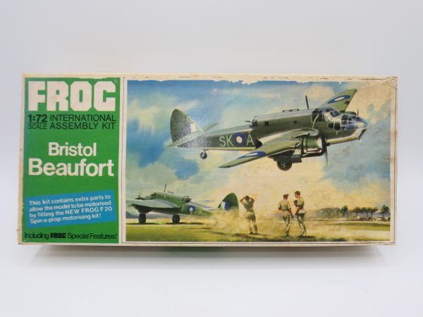 FROG 1:72 Bristol Beaufort, No. F229 - orig. packaging, on cast
