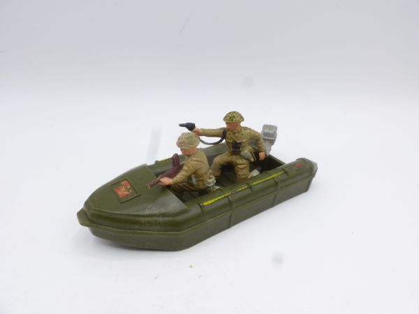 Britains Deetail Swamp boat with soldiers