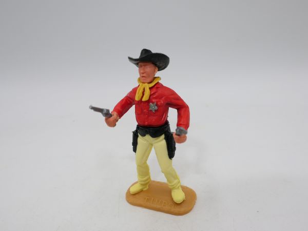 Timpo Toys Sheriff stehend, rot