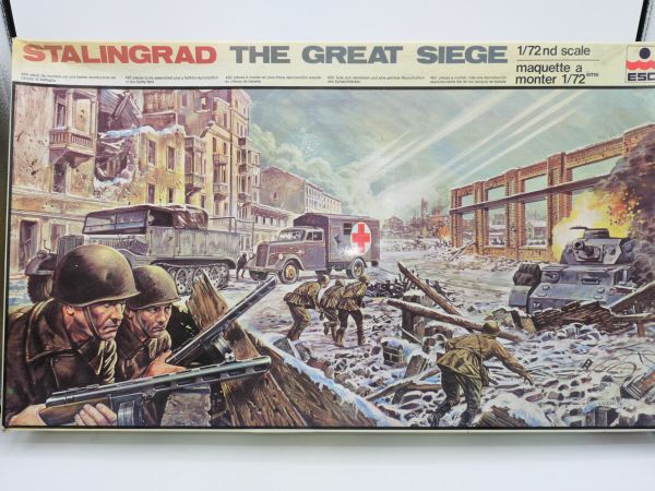 Esci 1:72 Stalingrad Diorama "The Great Siege" Großbox, Nr. 2010 - OVP, komplett