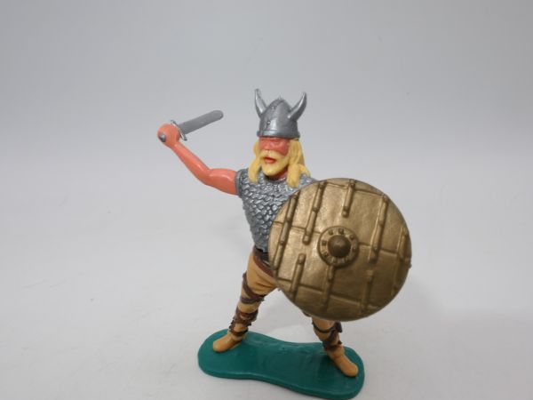Timpo Toys Viking with sword + golden shield - loops ok