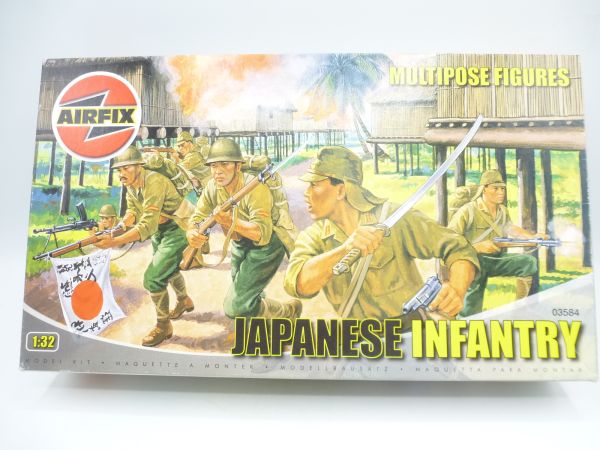 Airfix 1:32 Japanese Infantry, Multipose Figures, No. 03584
