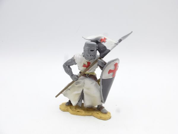 Hobby & Work Knight templar with banner lance and shield (Zinn, 1:30)