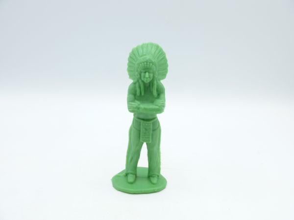 Heinerle Chief standing (large version 9,5 cm), light green