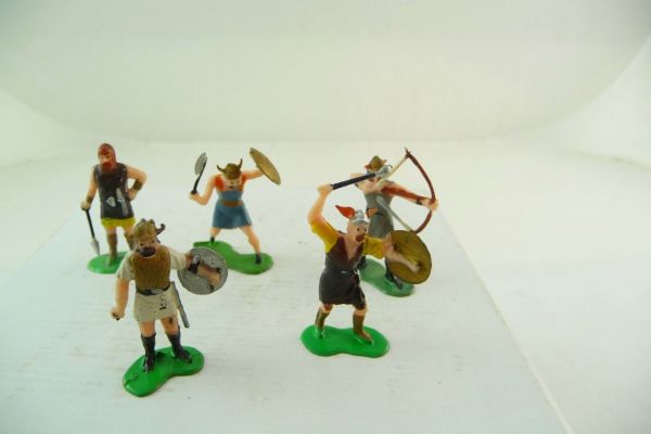 Marx 5 Vikings in different positions, 3 cm series