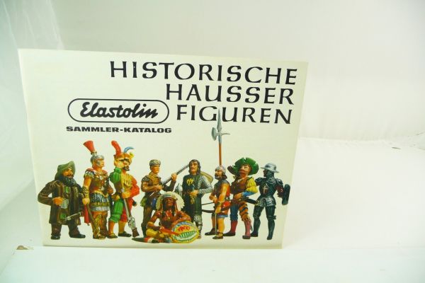 Elastolin Catalogue "Historische Hausser Figuren", 56 pages, colourful illustrated