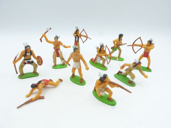 Panini 10 Indians, different postures
