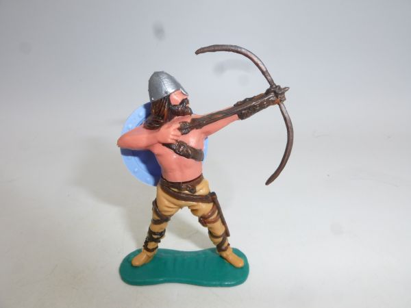 Timpo Toys Viking, archer, light blue shield