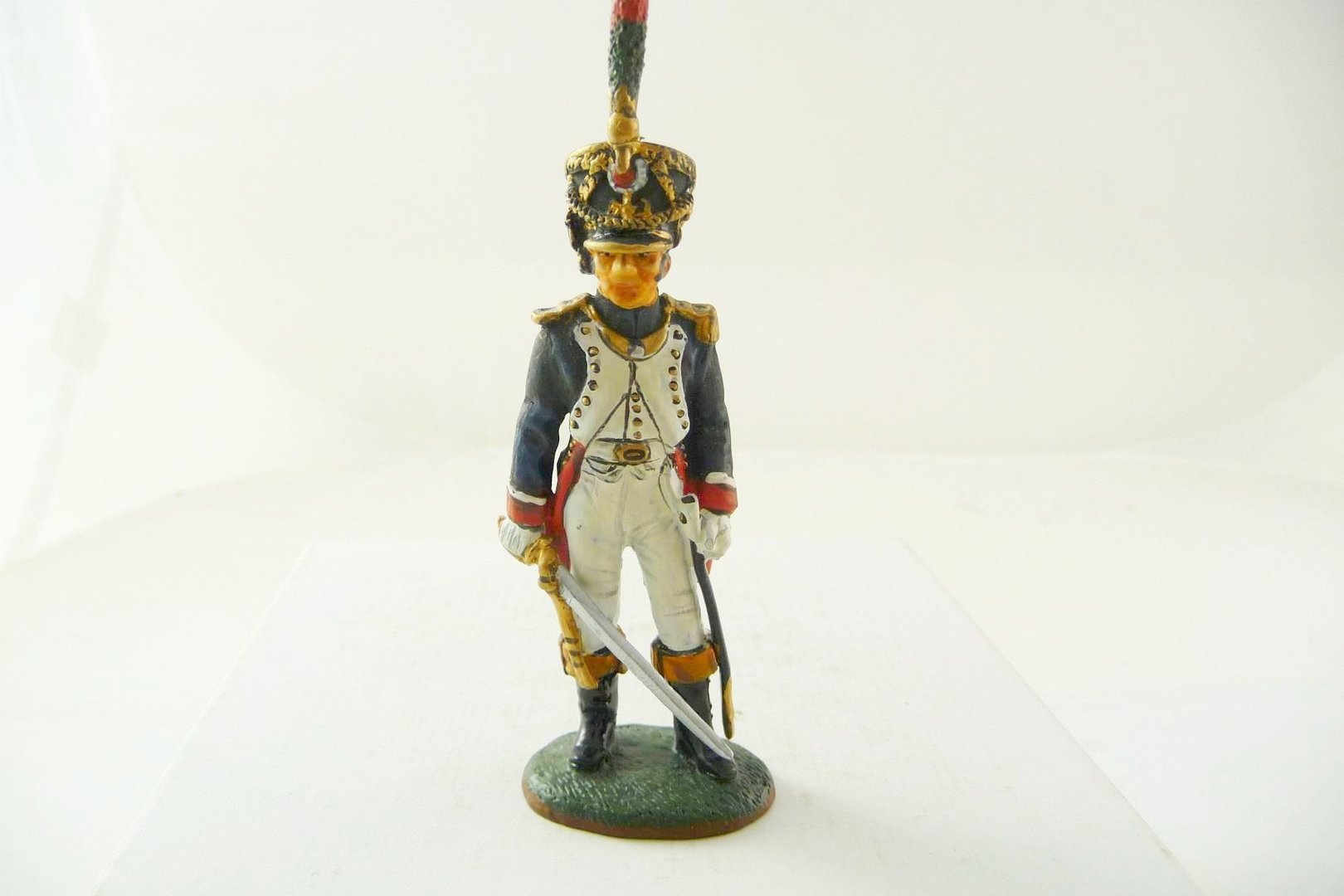 Napoleonic Wars — Gunner foot artillery  — 54 mm Lead Figure 