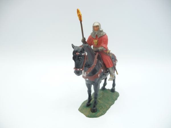 Modification 7 cm Knight on horseback with torch - great modification, suitable for 7 cm figures
