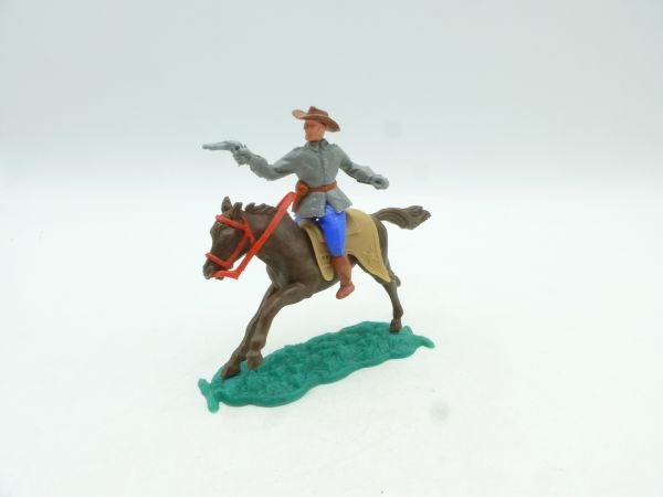 Timpo Toys Southerner 1st version riding, officer shooting pistol
