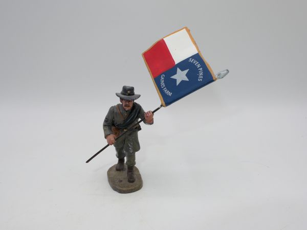 del Prado Confed. 1st Texas Infantry Sergeant with Flag