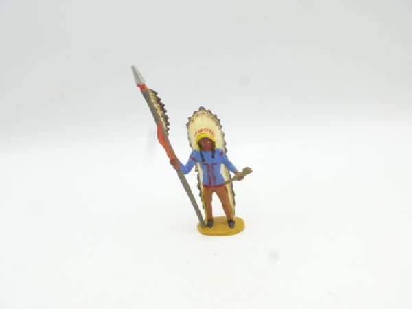 Merten Indian / Chief standing with spear + pipe (No. 280)