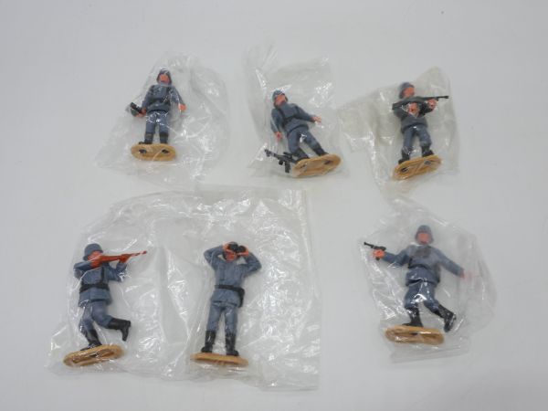 Timpo Toys 6 German soldiers - brand new, separately in original bags