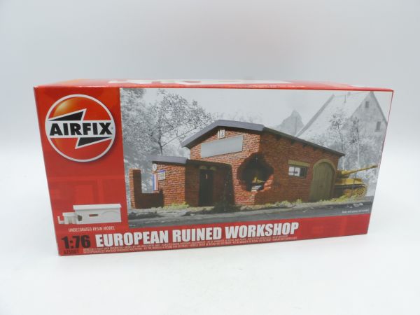 Airfix 1:76 European Ruined Workshop, No. A75001 - orig. packaging