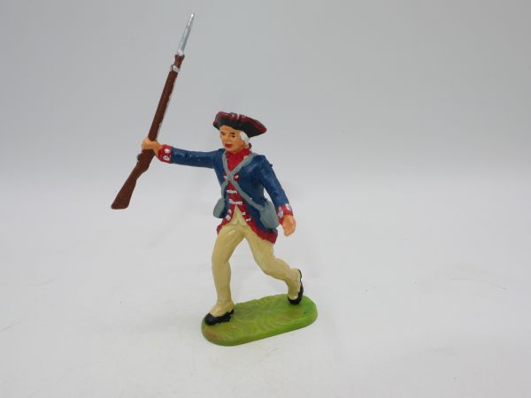 Preiser 7 cm Regiment Washington: Soldat mit Gewehr vorstürmend, Nr. 9143