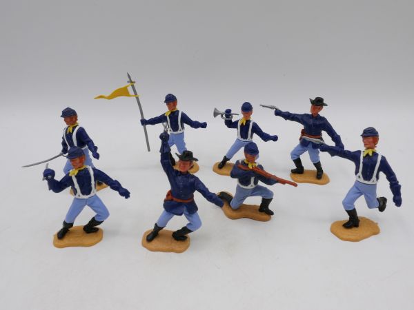 Timpo Toys Group of Northerners 3rd version (8 figures)