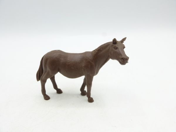 Timpo Toys Pasture horse, dark brown - rare