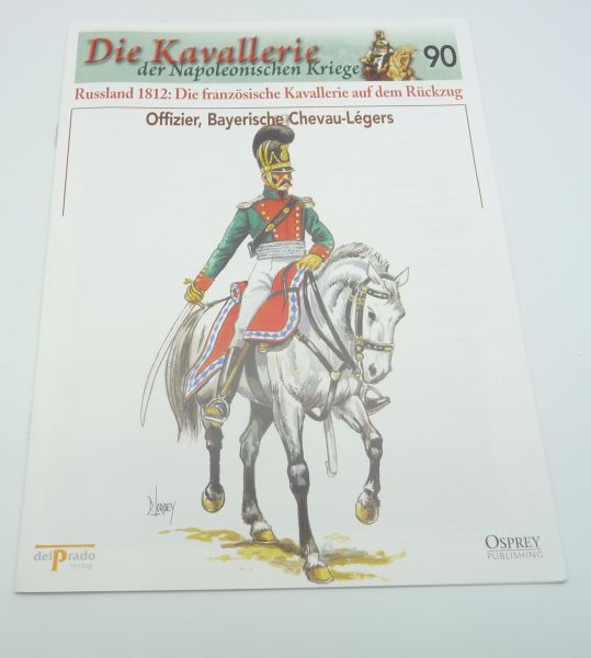 del Prado Booklet No. 90 Officer, Bavarian Chevau-Légers