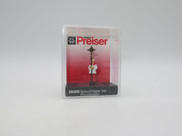 Preiser H0 Cross bearer at procession, No. 28066 - orig. packaging
