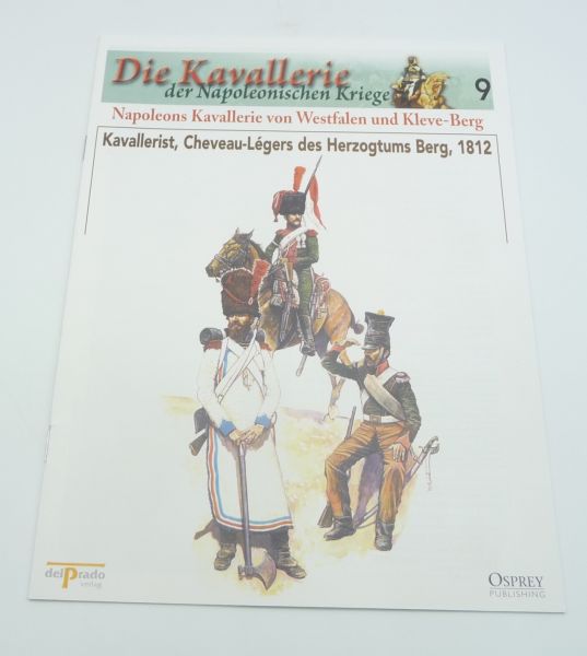 del Prado Bestimmungsheft Nr. 9 Kavallerist, Cheveau-Légers des Herzogtums Berg