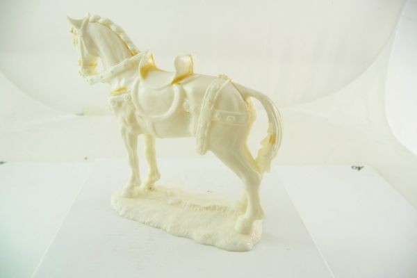 Elastolin 7 cm Standing horse for Landsknechts - blank figure